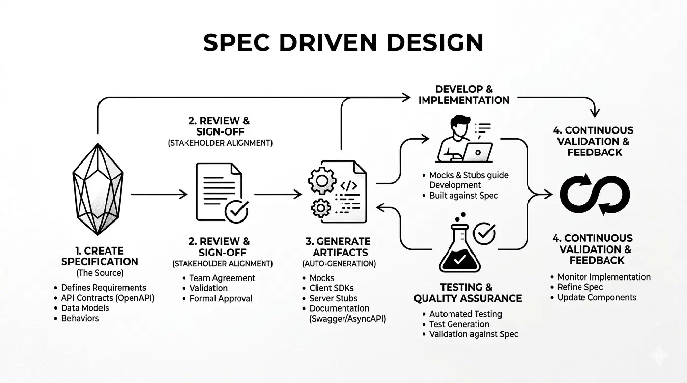spec driven design diagram